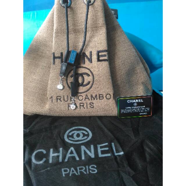 Tas chanel ransel like ori import 100%
