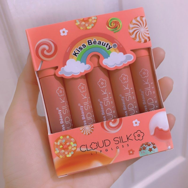 [PROMO 1PAC ISI 5]LIP GLOSS KISS BEAUTY CLOUD SILK 70065