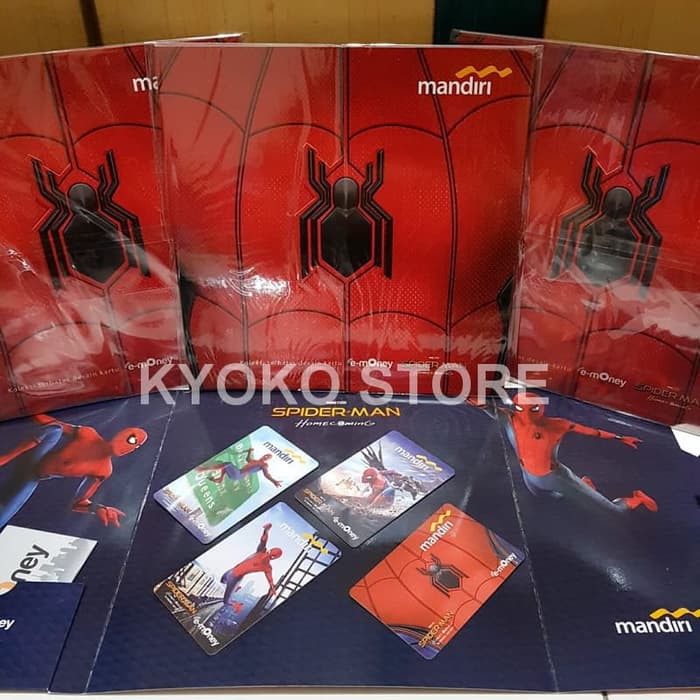 Kartu Animal Kaiser - Kartu Remi - Kartu Aikatsu Mandiri Emoney Spiderman Homecoming Edition Special
