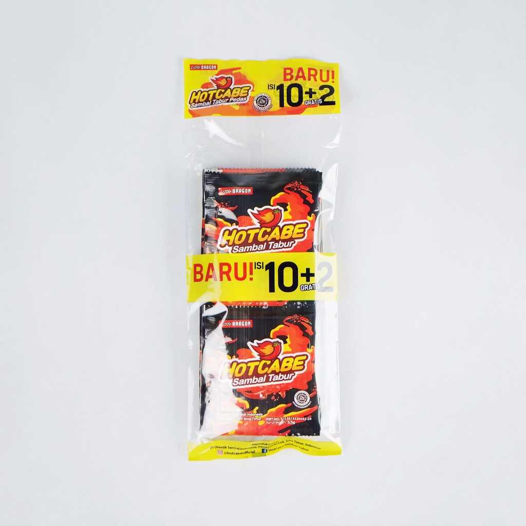 

SAMBAL TABUR HOTCABE (ISI 24 BAG)
