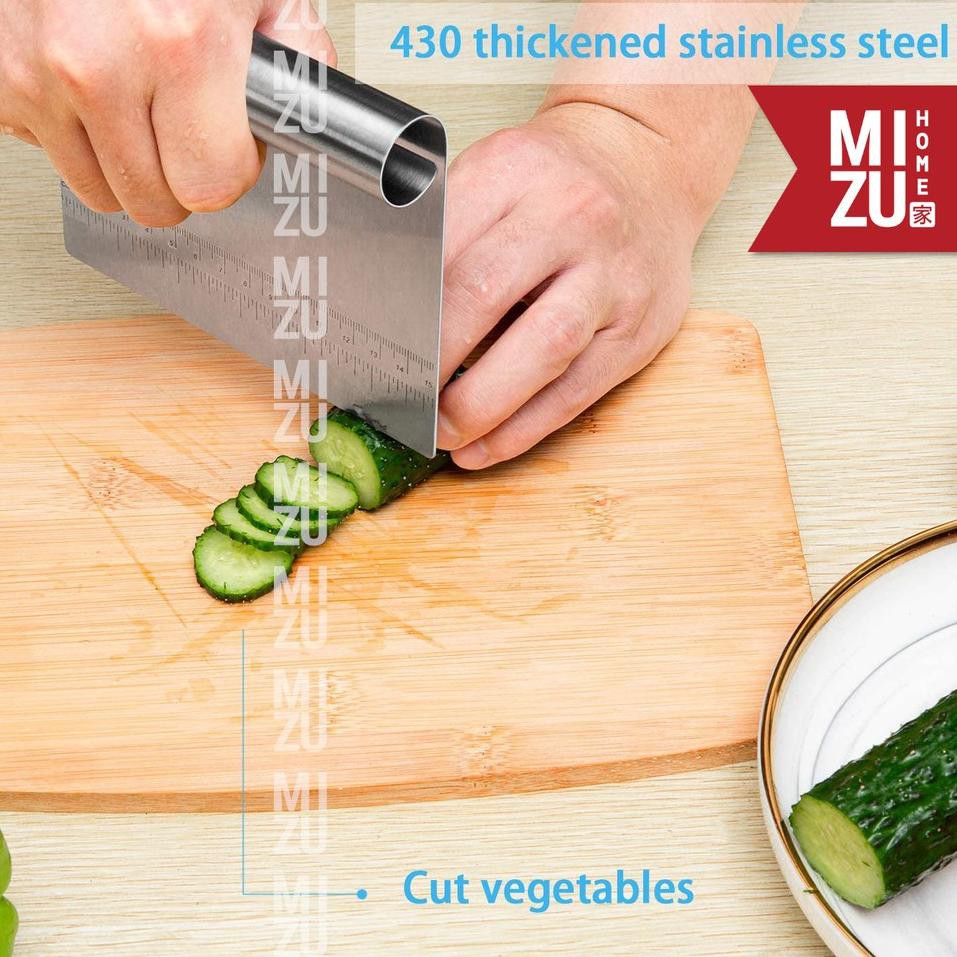 

Last buy QUINDICI Ruler Dough Cutter Knife Pemotong Adonan Kue Penggaris Stainless Steel 430 Scraper