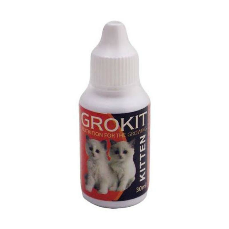 Grokit - vitamin pertumbuhan anak kucing/kitten