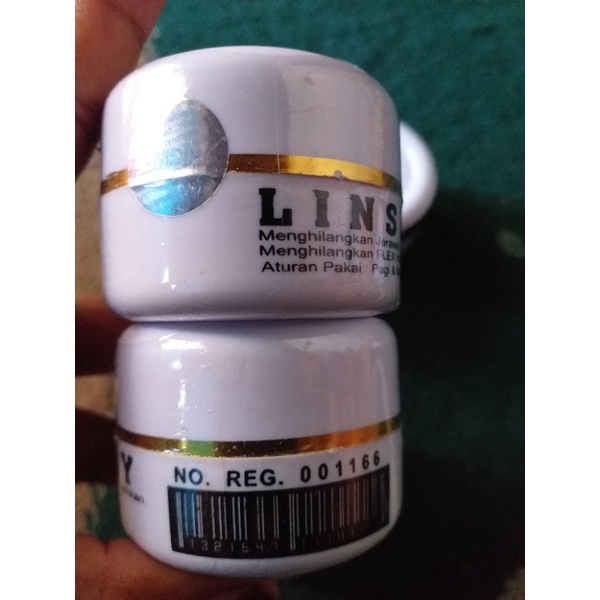 Linsky putih holo segel exp