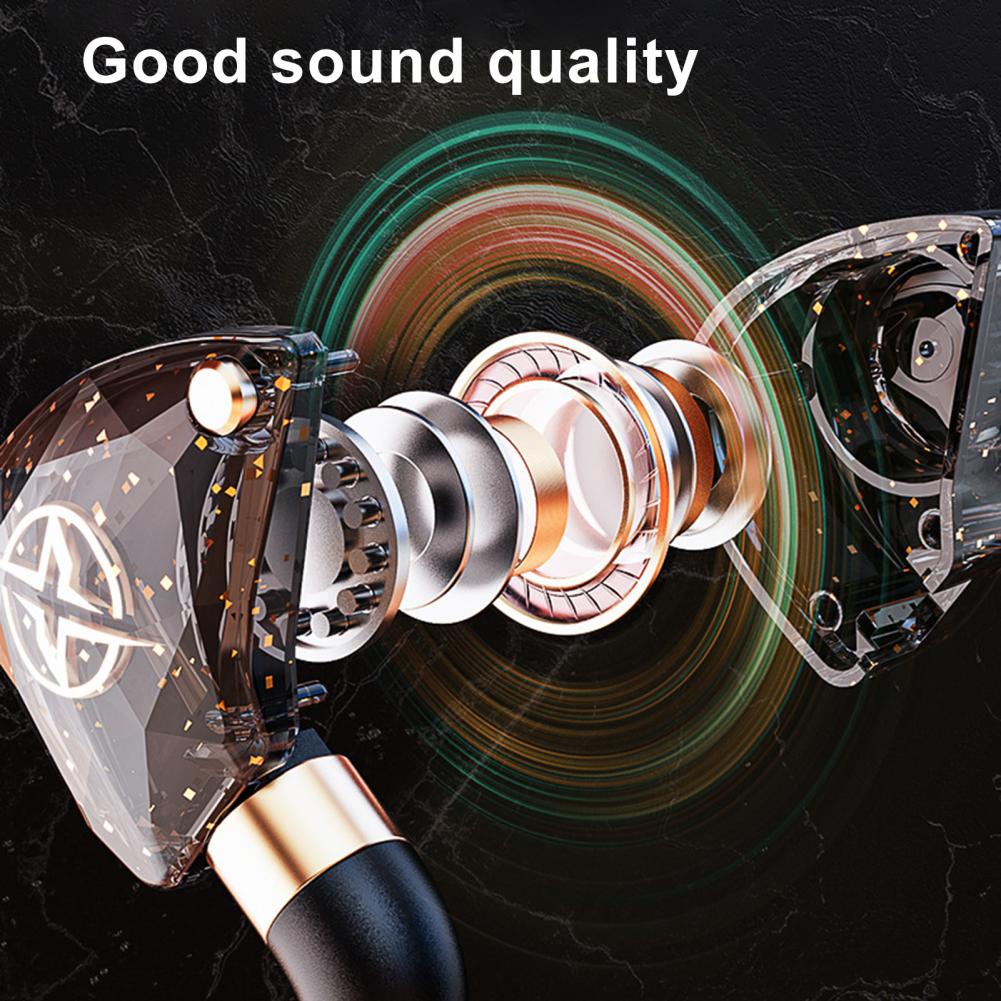 Baru X6 Deep Bass Headset Earphone Musik Gaming Headphone Monitor Kabel 3.5mm Bungkus In-Ear Subwoofer Bass Berat