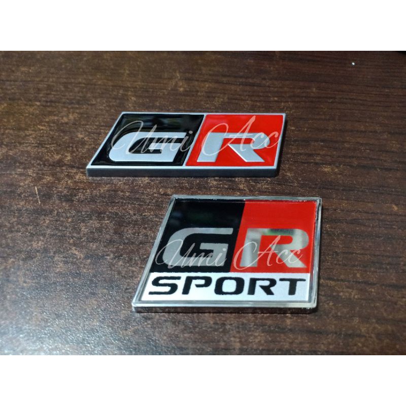 Emblem Logo Toyota GR Gazoo Racing / Emblem GR Toyota / Logo Toyota GR / Gazoo Racing Emblem
