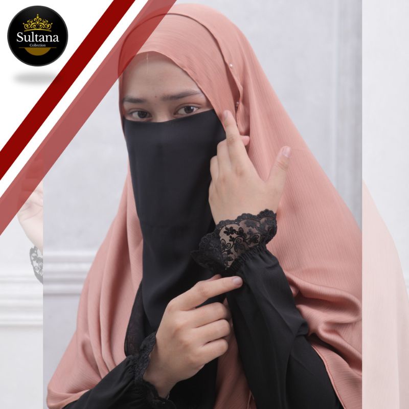 Pashmina Malaysia Silk Syari' 200 X 75 cm/Pashmina crinkle, Pashmina silk