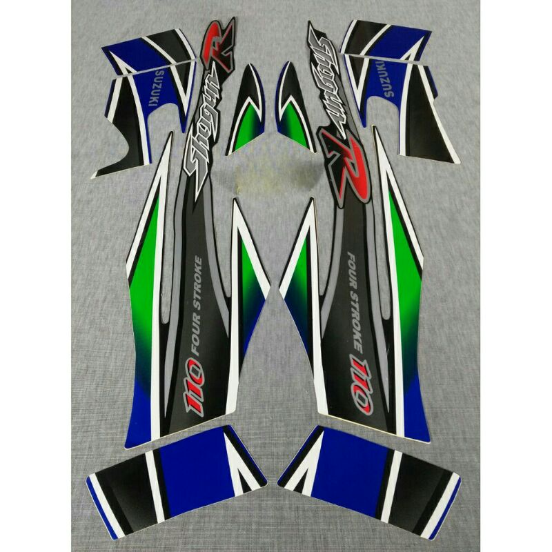 striping sticker shogun new 110r 2003 2004 list bodi suzuki shogun new 110r 2003 2004 termurah