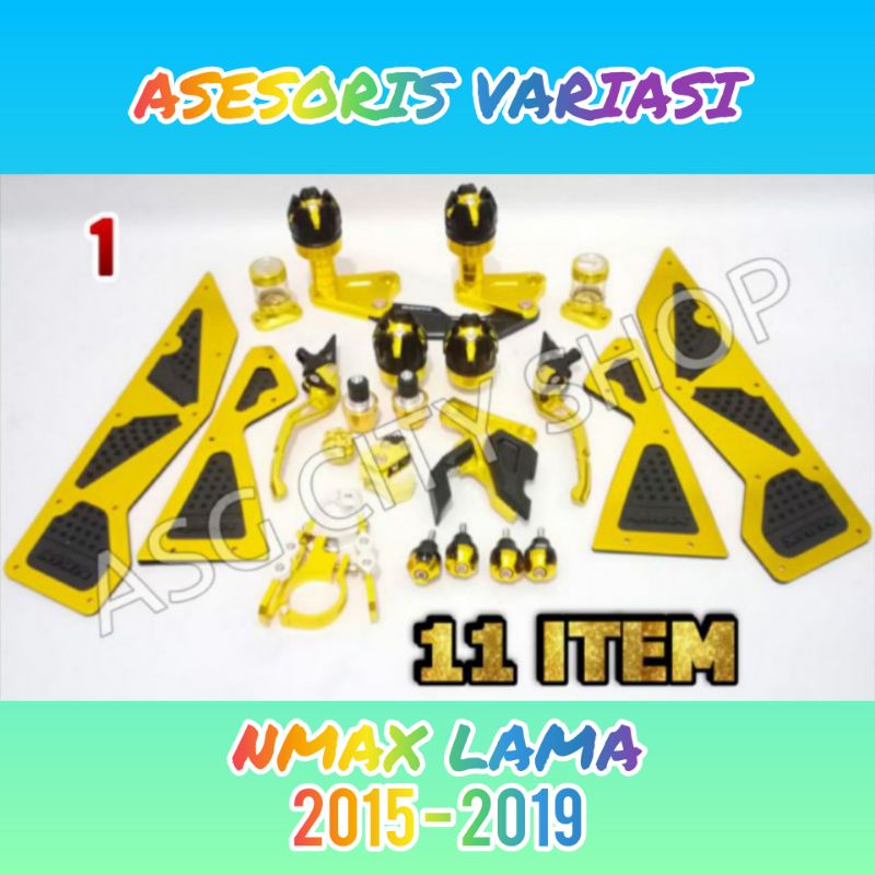 PAKET VARIASI NMAX 11 ITEM AKSESORIS VARIASI NMAX