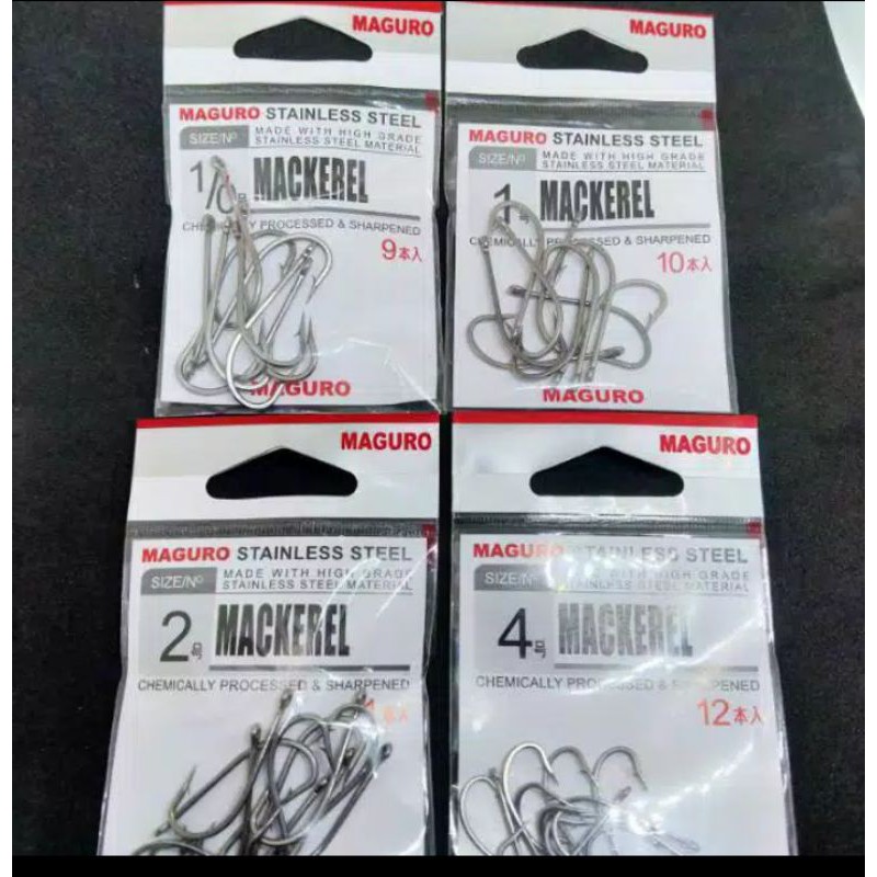 Mata Kail Mata Pancing Maguro Mackerel Stainless Steel