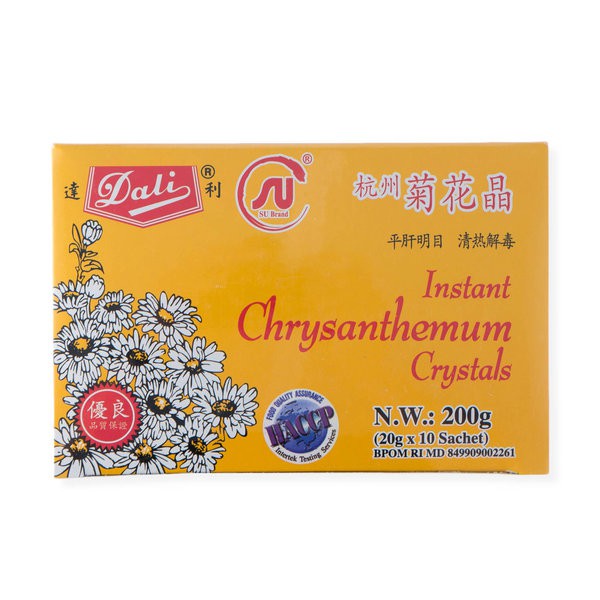 

DALI Chrysanthemum Tea 200gr - Teh Bunga Seruni Krisantemum 10x20gr