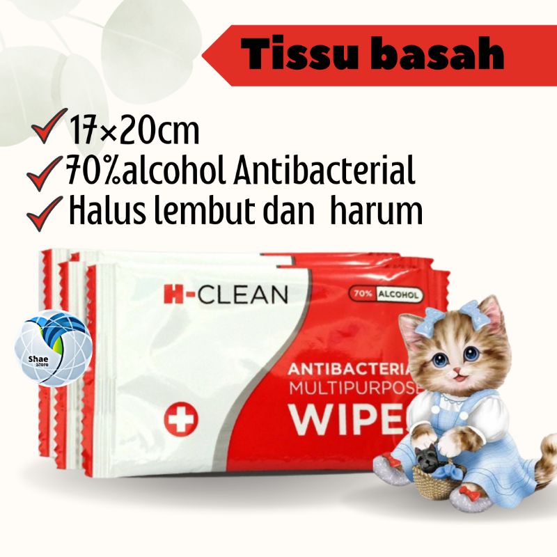 Tissu Tisu basah Kucing anjing-handuk kucing anjing Lap kucing anjing Pembersih Kotoran