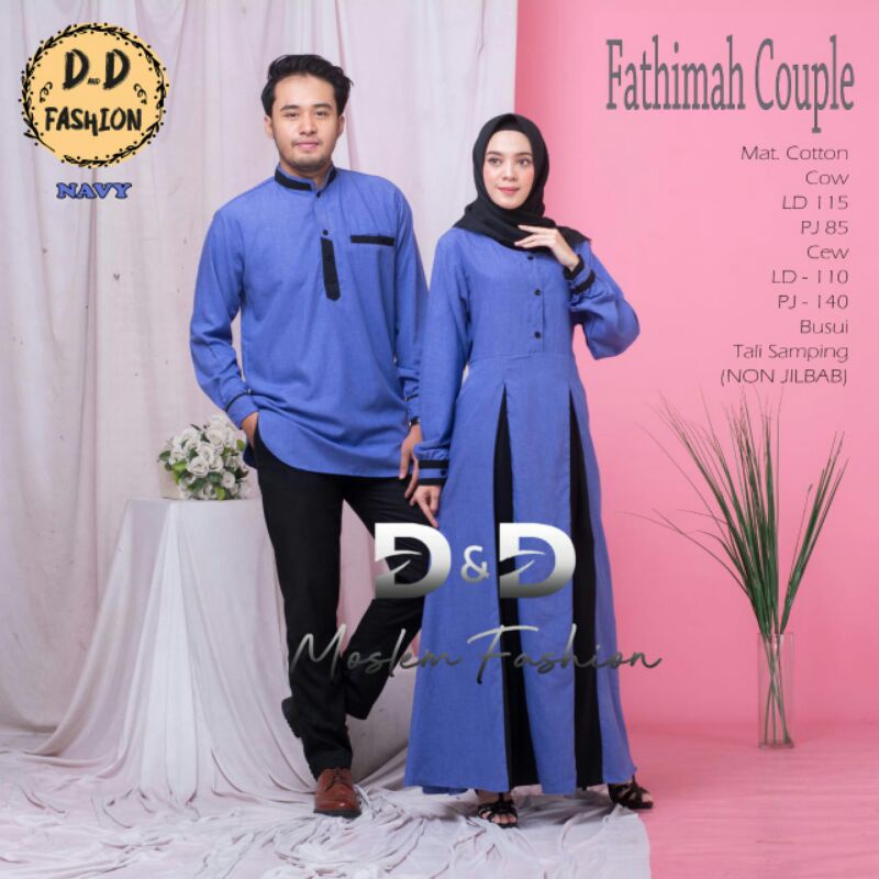 FATIMAH BAJU COUPLE /SARIMBIT MUSLIM FASHION TERBARU BY DnD