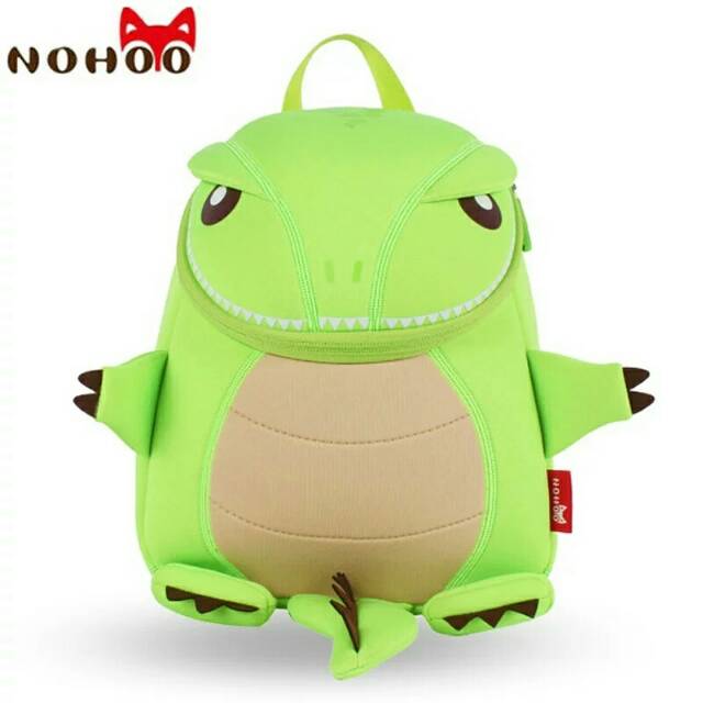 Tas Ransel Anak Balita - Nohoo Dino Backpack Hijau