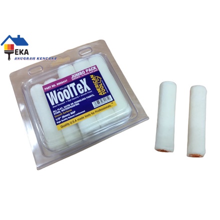 

Bulu Kuas Rol Kapal Cat Roll Kecil 4" Inch American Tool WoolTex EAK