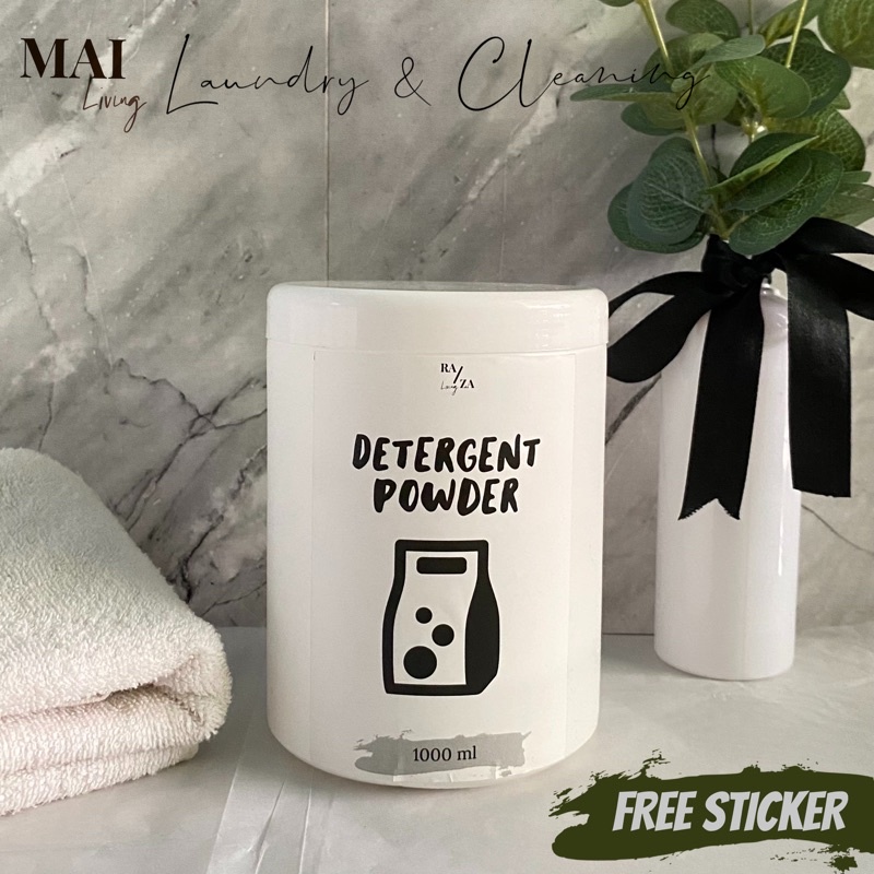 MAI Living Detergent Powder / Tempat Detergen, Refill Detergen