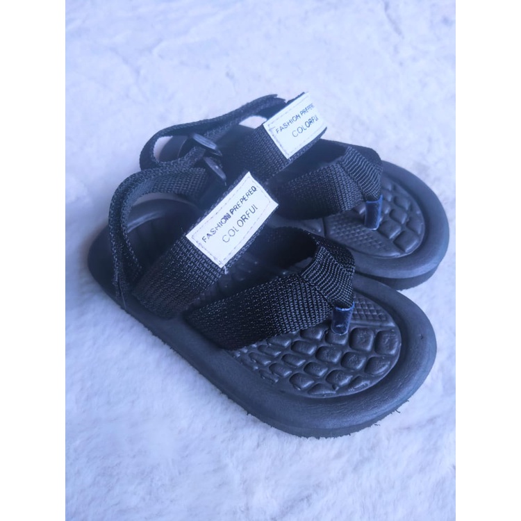 sandal baby gunung motif press