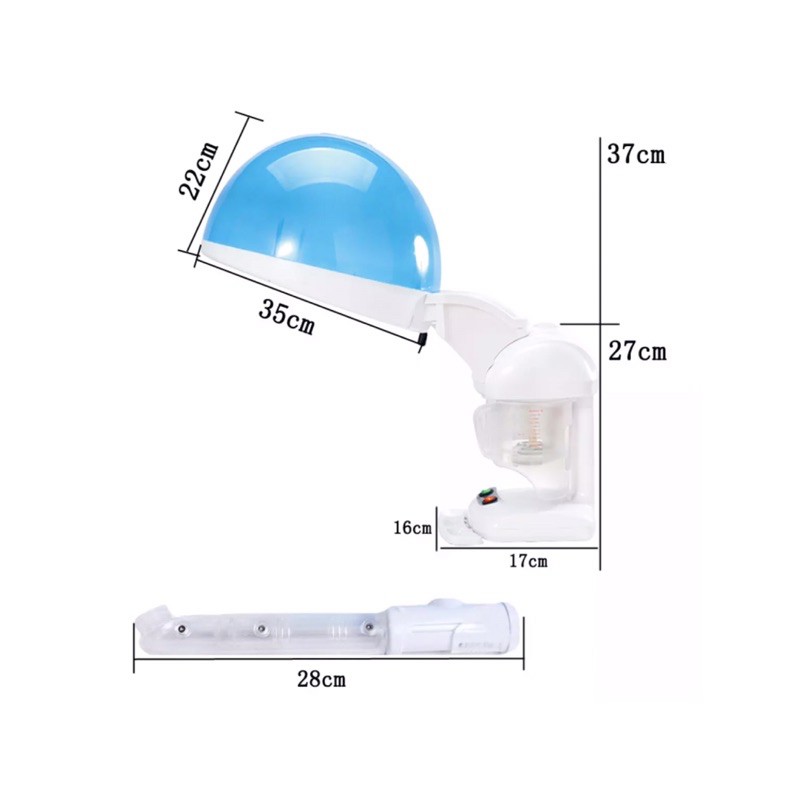 ALAT FACIAL UAP WAJAH 2in1 / STEAMER WAJAH DAN RAMBUT HOT VAPOZONE