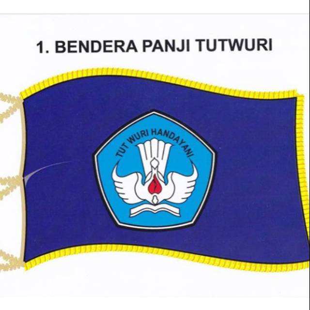 

BENDERA PANJI TUTWURI. Ukuran 80x110 cm. Sablon 2 sisi.