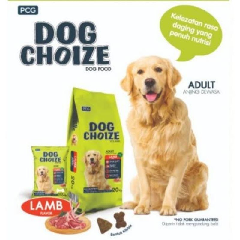 DOG CHOIZE LAMB FRESHPACK 800GRAM