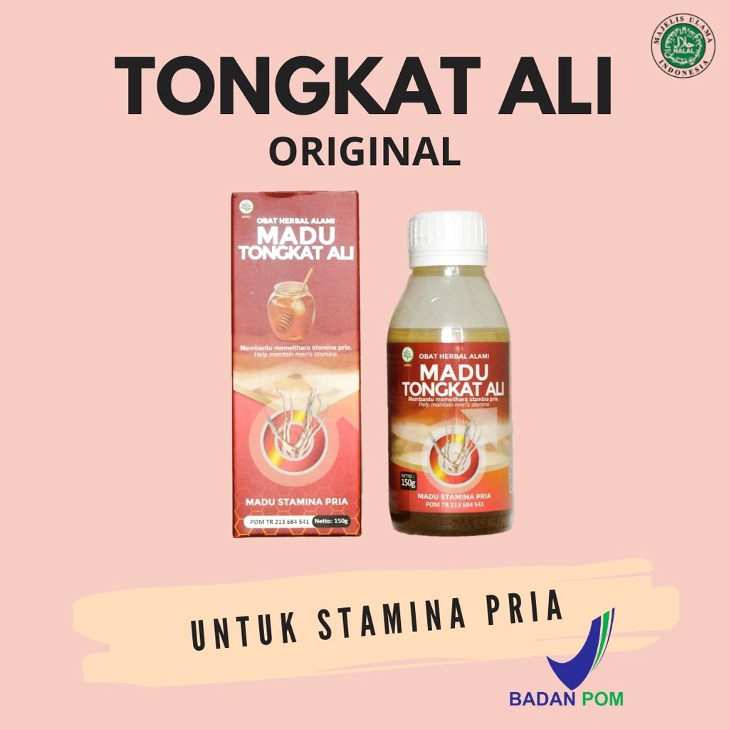 MADU TONGKAT ALI ORIGINAL - Madu penambah gairah dan nafsu pria & wanita