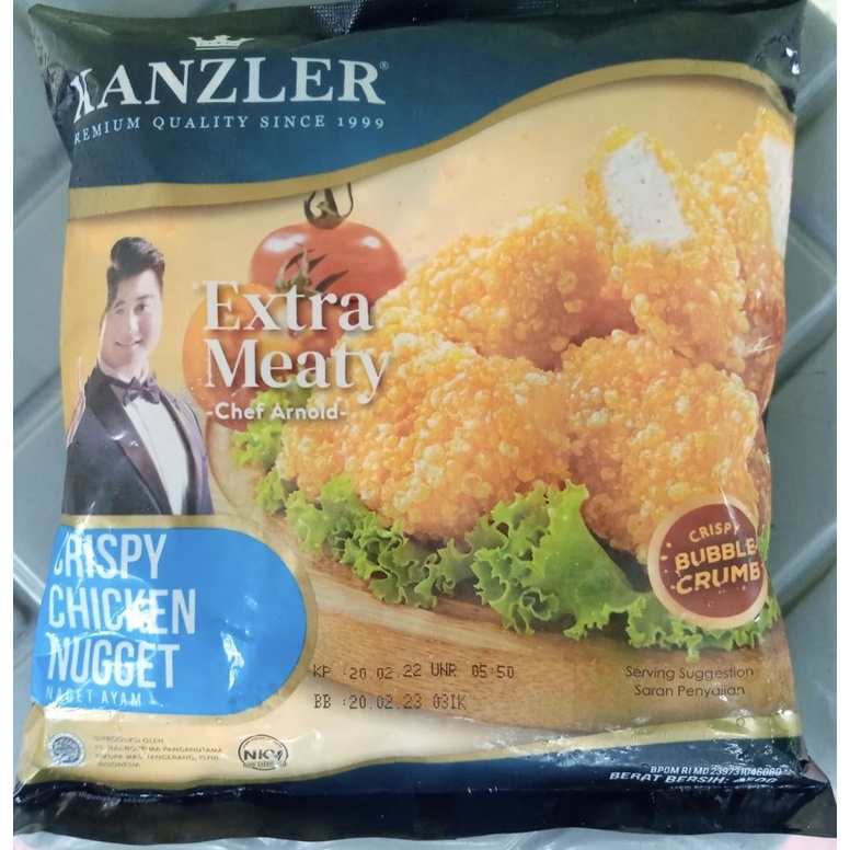 

Kanzler Crispy Chicken Nugget 450 gr