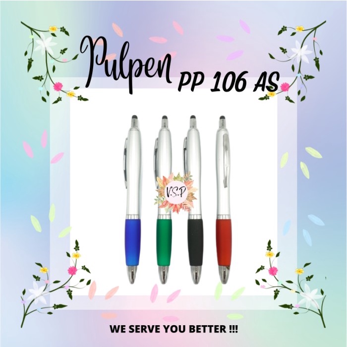 

Pulpen Plastik PP 106 AS / Souvenir Wedding Seminar kit Murah
