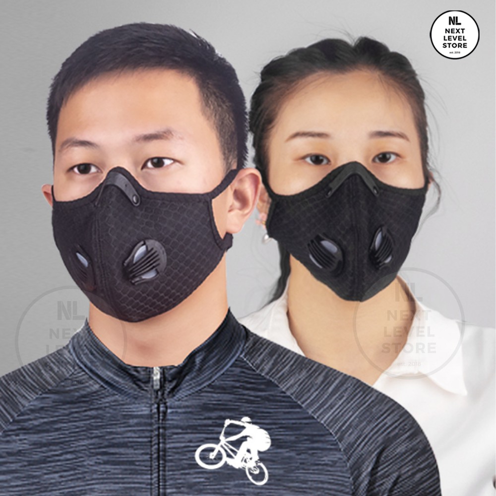 KN95 Premium Mask Masker Olahraga Cycling Sepeda Sport ORI - 5 WARNA