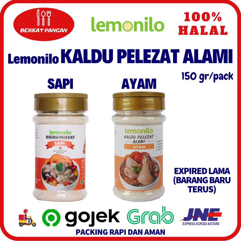 LEMONILO Kaldu Pelezat Sapi / Kaldu Pelezat Ayam 150 gr