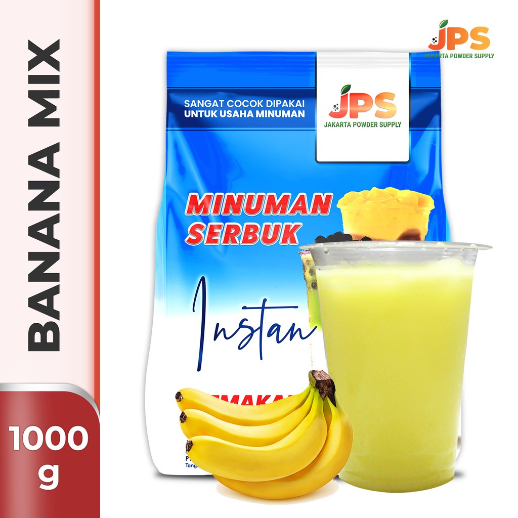

Bubuk Minuman Banana Mix 1 Kg jps