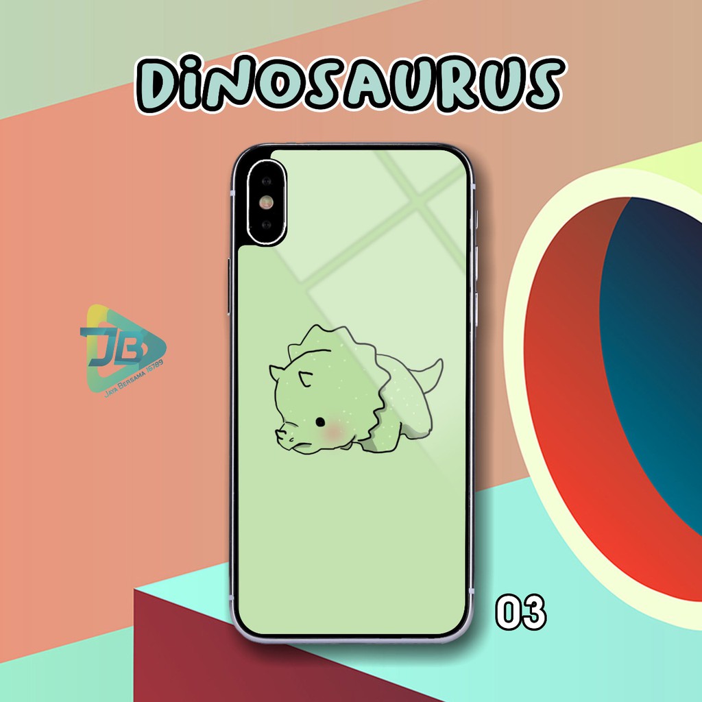 Hardcase 2D glossy DINO OPPO VIVO SAMSUNG XIAOMI REALME IPHONE ALL TYPE JB2103