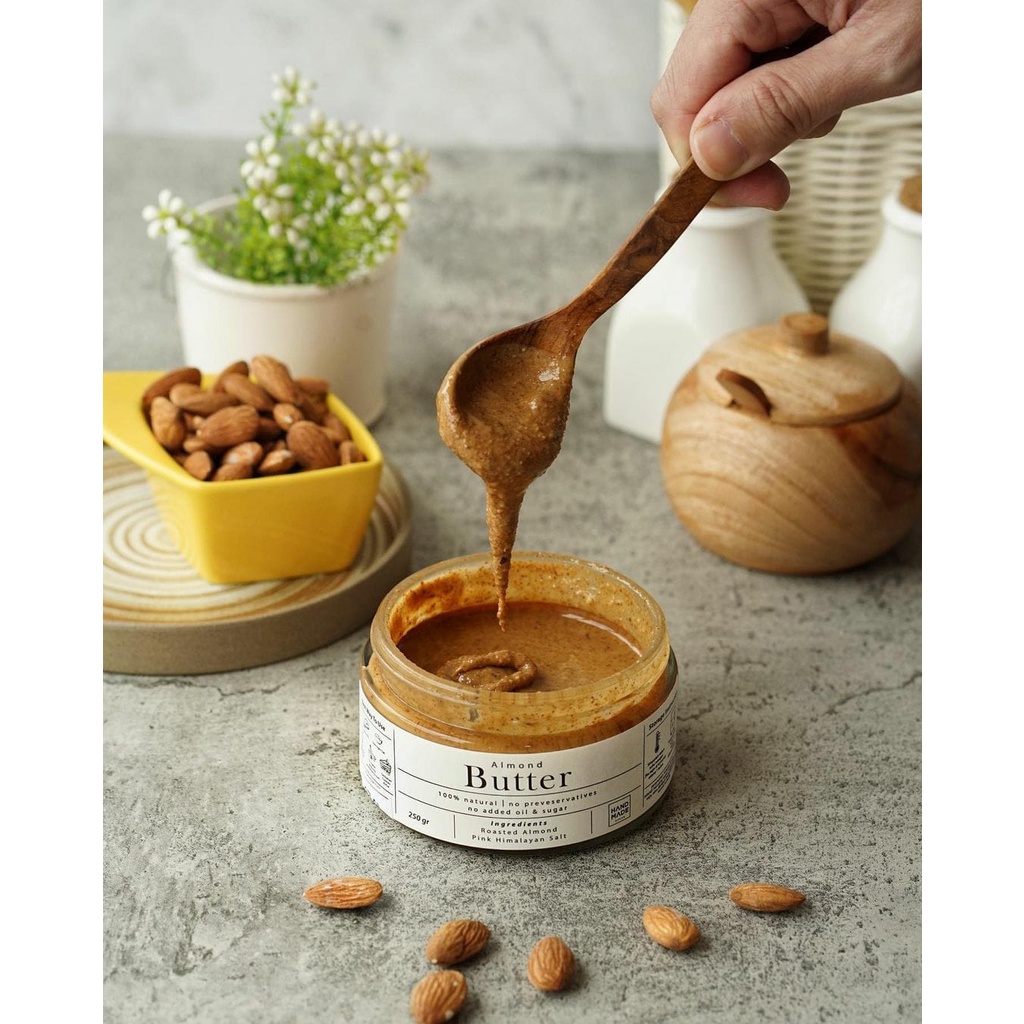 HANDMADE KITCHN Almond Butter - Selai Kacang Almond