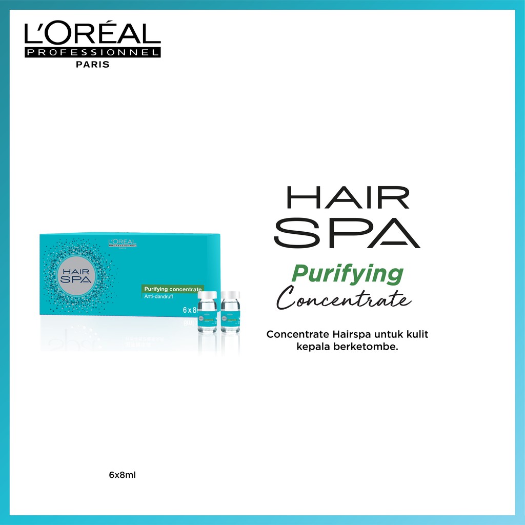L'oreal Professionnel HAIRSPA PURIFYING CONCENTRATE 6x8ml