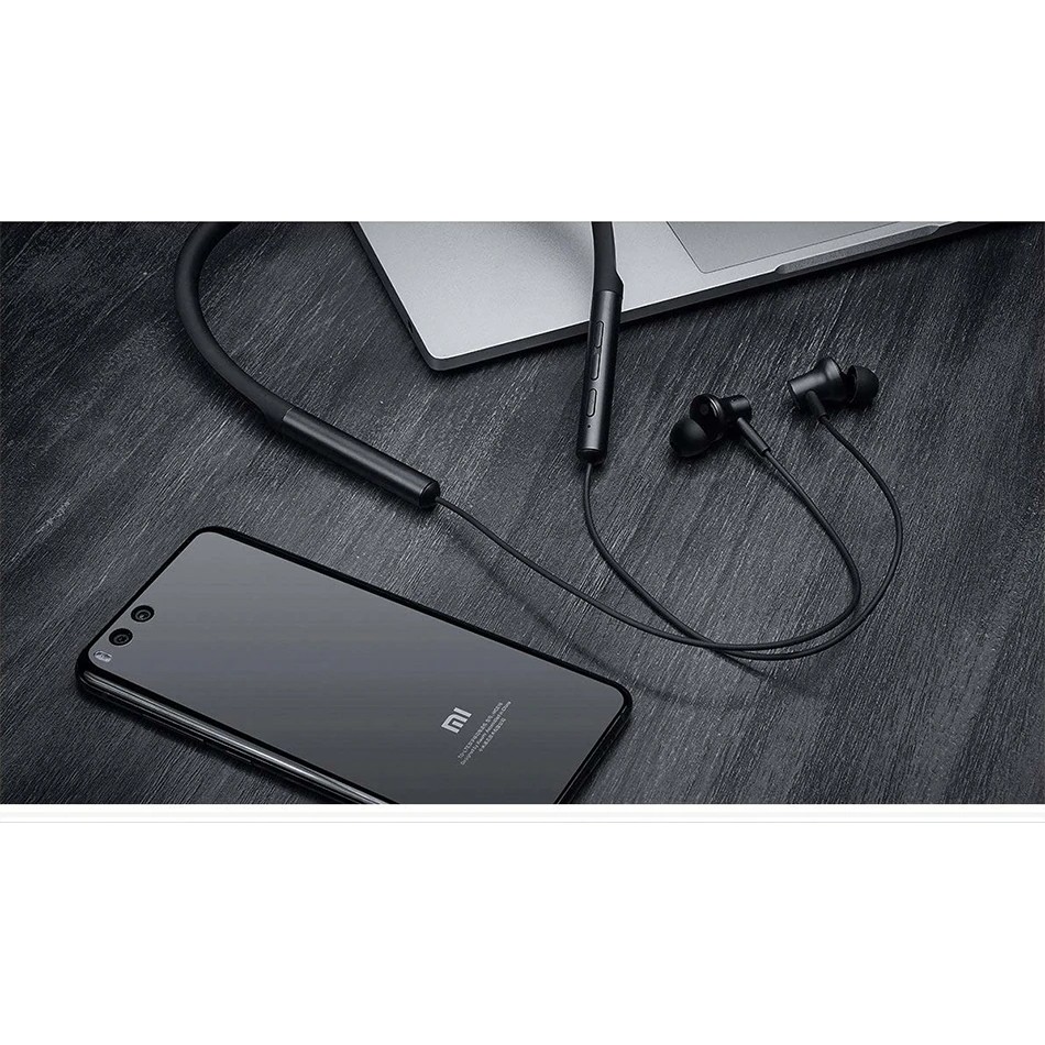 Terlaris Xiaomi Bluetooth Collar Earphone Headset Sport Wireless Bluetooth Headphone In-Ear