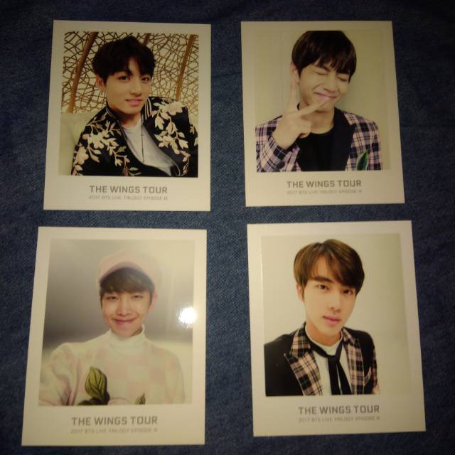 BTS WINGS TOUR TICKET ALBUM