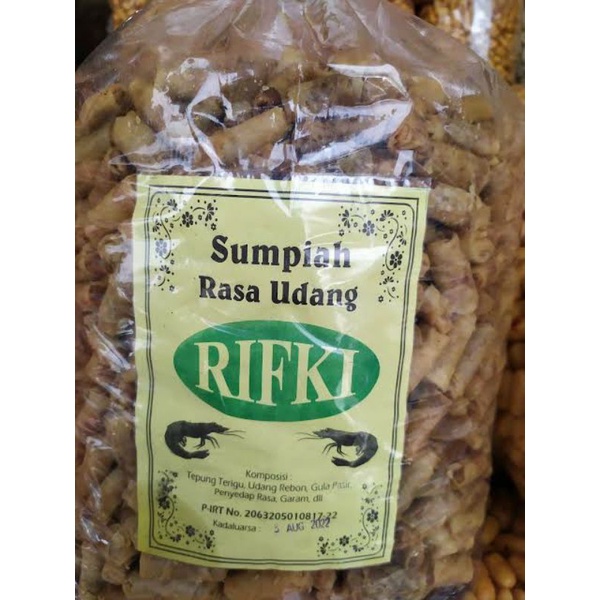 

SUMPIA SUNPIA UDANG CEMILAN CAMILAN SNACK KILOAN MAKANAN RINGAN GURIH ENAK MURAH JAJANAN JAJAN ANAK