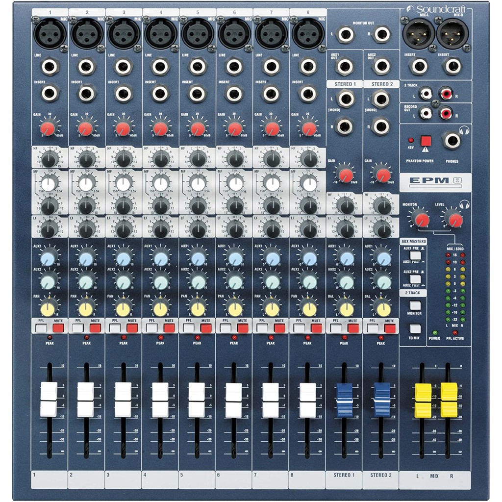 MIxer Soundcraft EPM 8 Soundcraft EPM8 Original