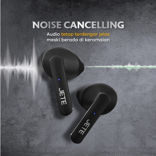 TWS Earbuds Headset Bluetooth JETE T10 - Bluetooth 5.1 - Garansi 2 th