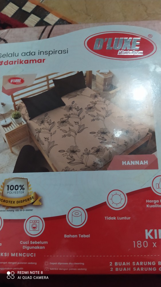 Kintakun Sprei Dluxe Winter Flower Edition Uk 180x200 / Uk 160x200 / Seprai / Sprei /sprei Kintakun