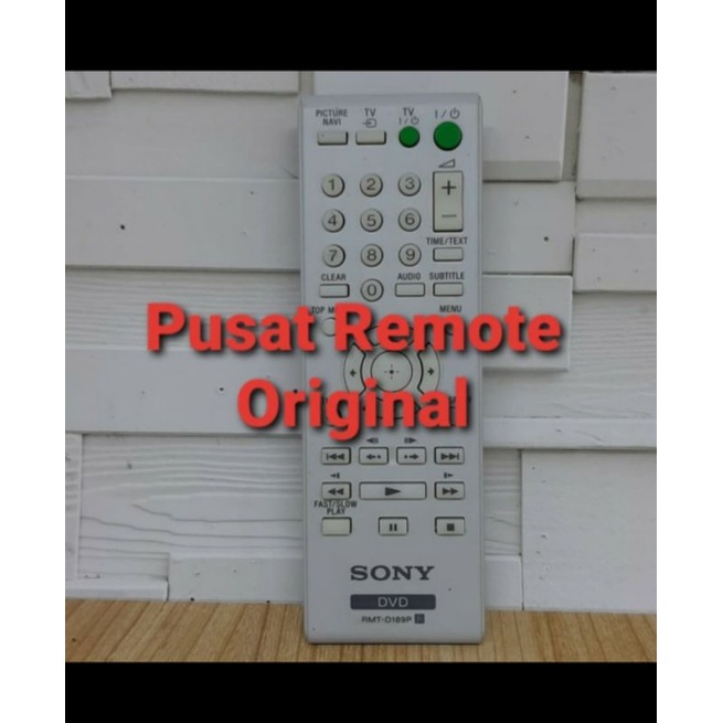 REMOTE REMOT DVD SONY RMT-D189P ORIGINAL ASLI