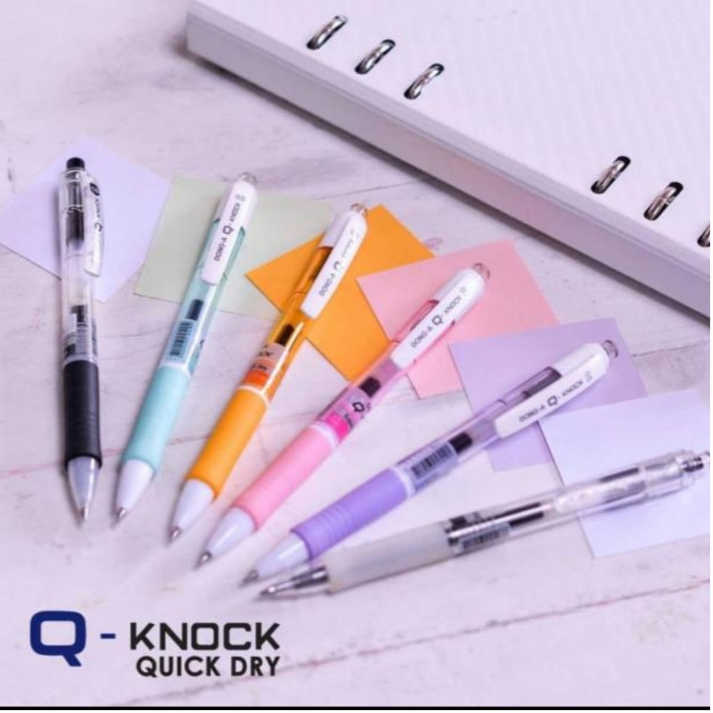 

Pen/Pulpen/Gel Pen Clip 0.5mm Q-Knock Dong a / Korea
