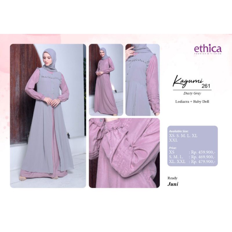 Baju Gamis Ethica Kagumi 261