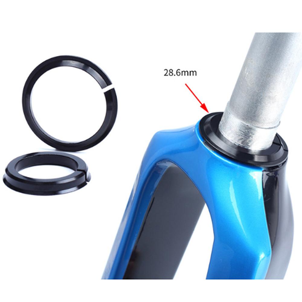 Lanfy Sepeda Headset Base Spacer Sepeda Aksesoris Sepeda Bagian Sepeda Balap Sepeda Paduan Aluminium 45derajat 1.5inch Sepeda Garpu Mesin Cuci