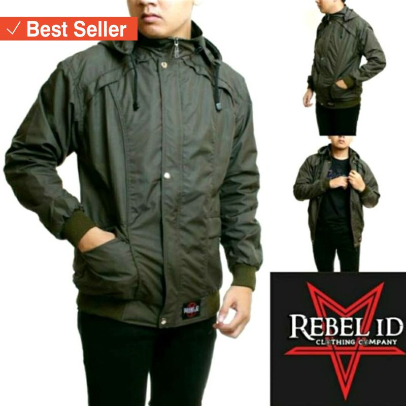 BOMBER PRIA WANITA STYLE MODERN HITS / Jaket Emporer Hijau Army Polos. Lengan Nya Bisa Le JAKET PR
