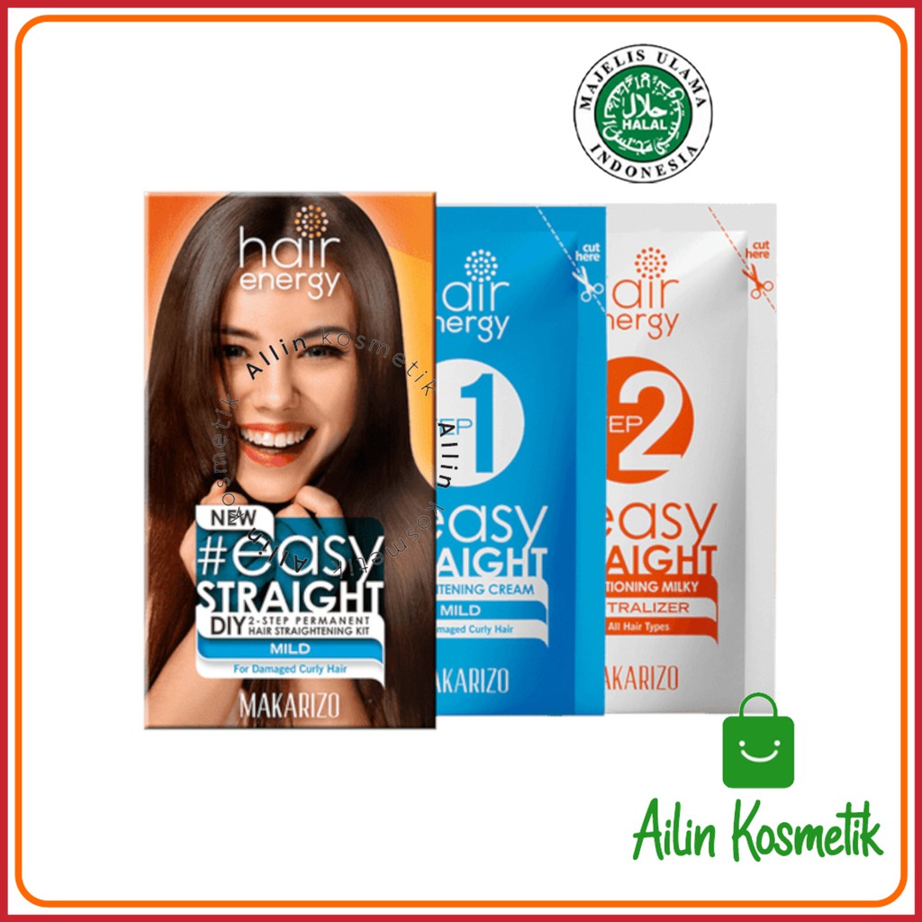 Makarizo Hair Energy Easy Straight 80ml 120ml by AILIN