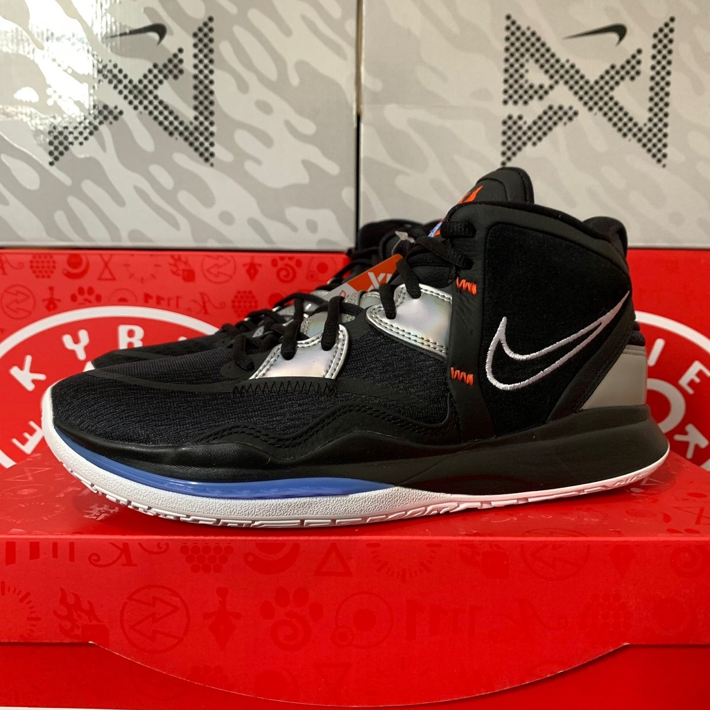 Sepatu Basket Nike Kyrie 8 Infinity EP 'Fire And Ice Black' Original DC9134-001