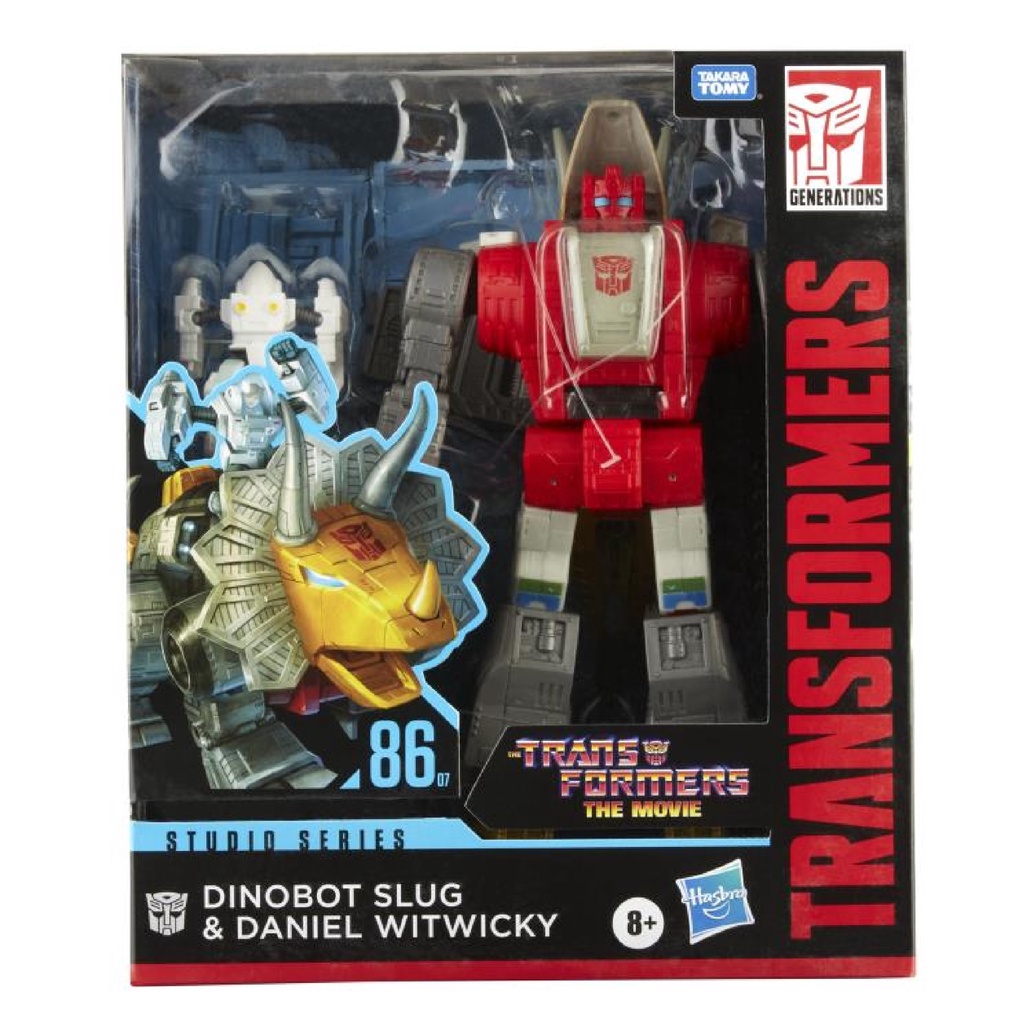 TRANSFORMERS Studio Series 86 The Movie Leader Dinobot Slug & Daniel Witwicky Figure
