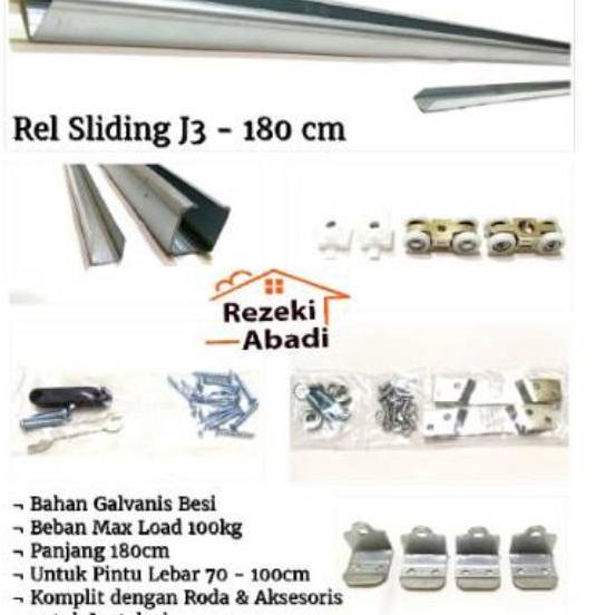❆ Rel Pintu Sliding / Rel Pintu Geser ◌