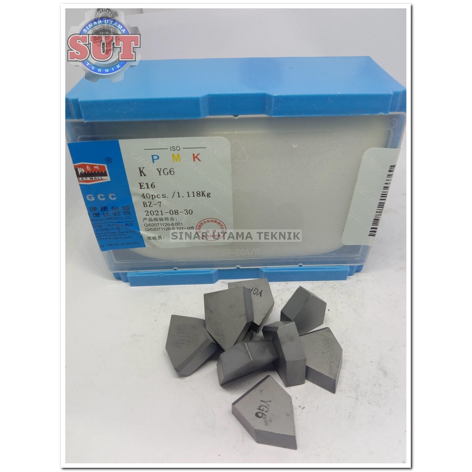 Mata Widia E16 Cabide YG6 mata bubut WIDIA Mata Bor