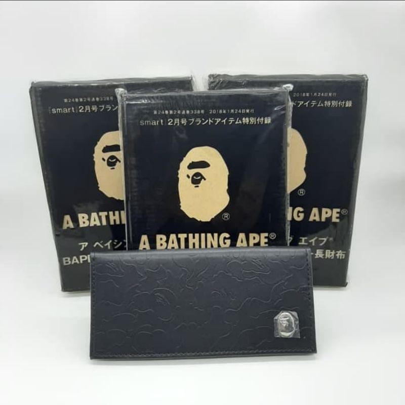 Bape Long Wallet Original - Dompet Bape