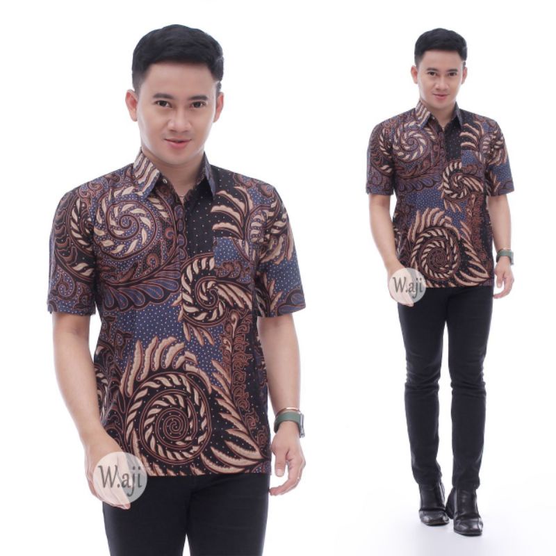 HEM BATIK / KEMEJA BATIK / BATIK ASLI PEKALONGAN / BAJU BATIK